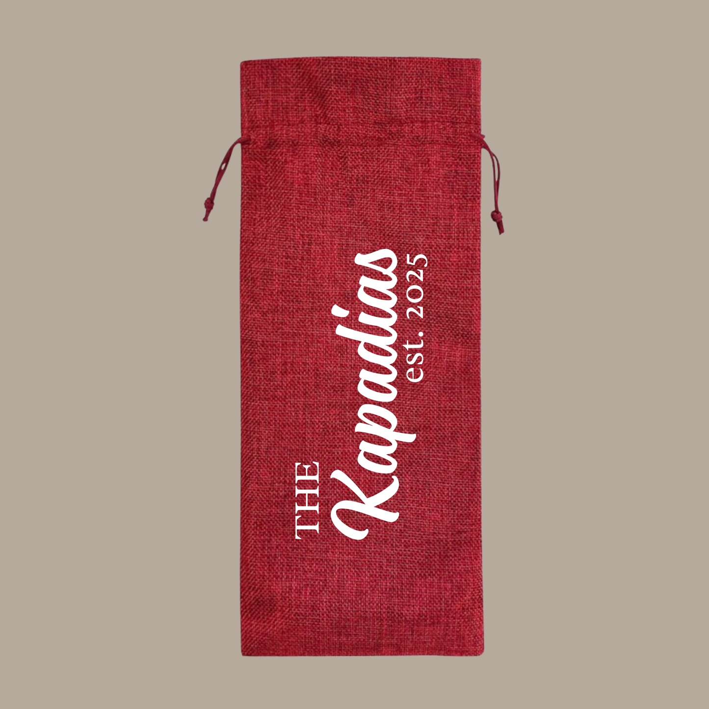 Family Name Wine Tote