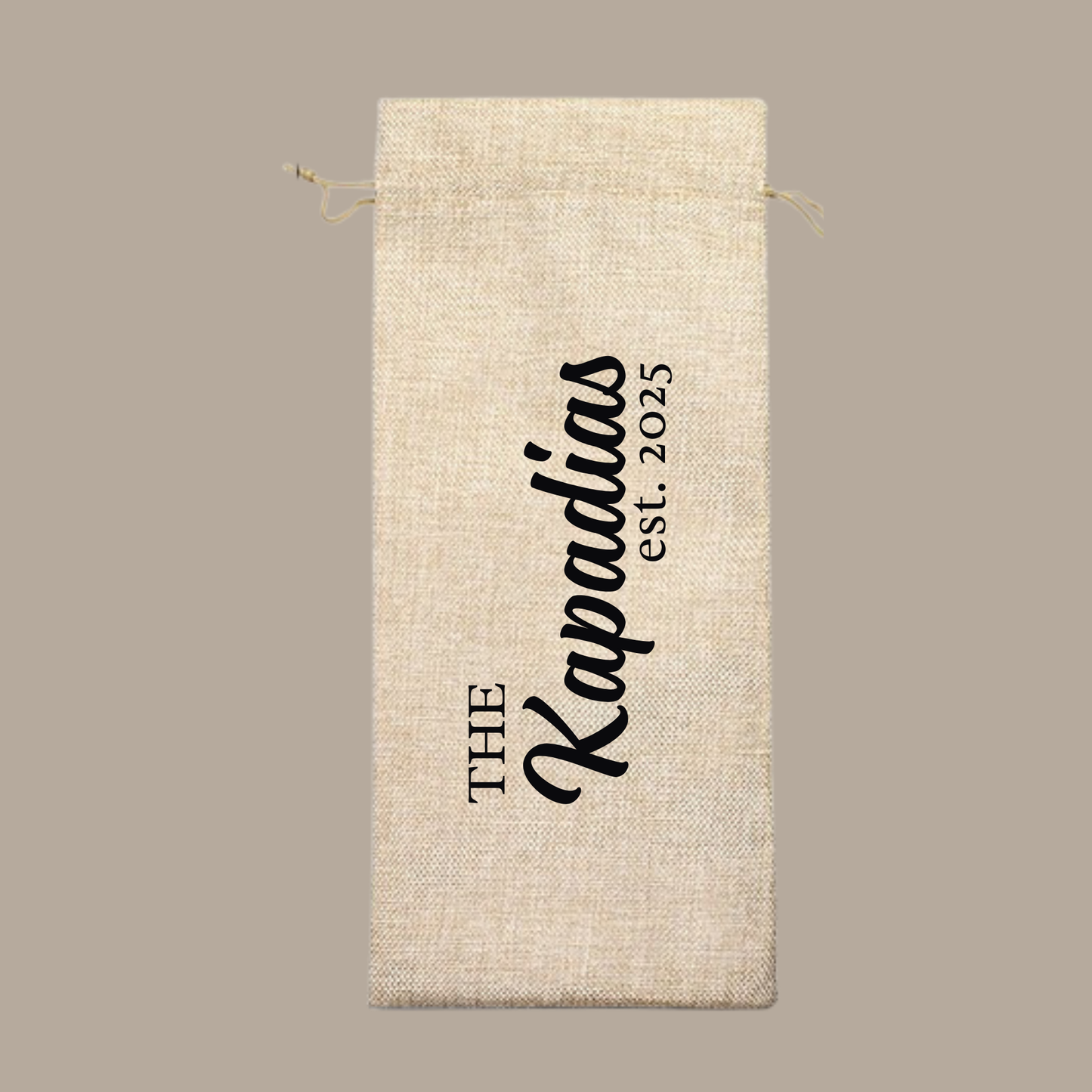 Family Name Wine Tote