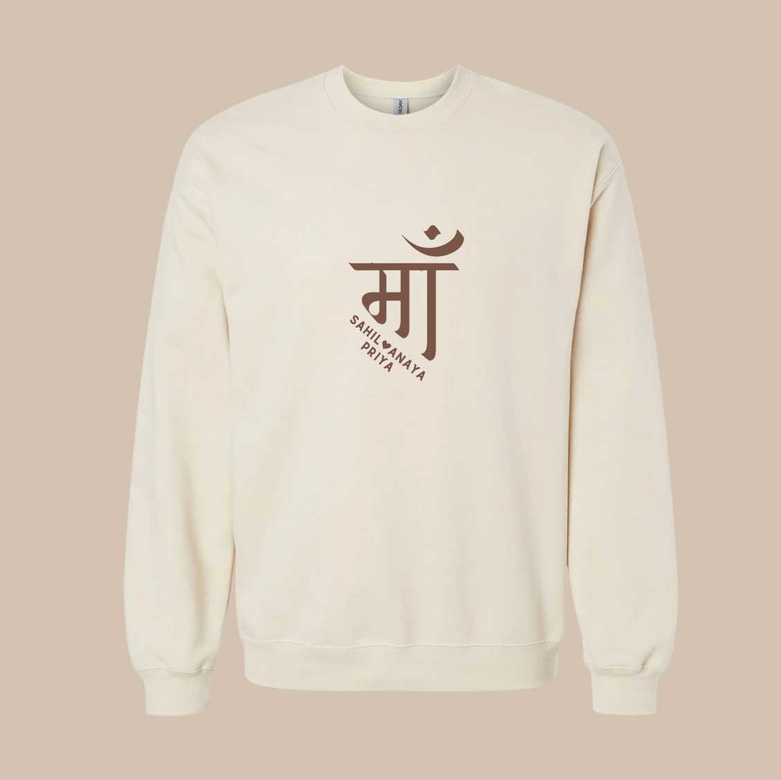Ma Crewneck - Personalized With Names