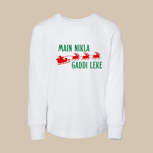Main Nikla Gaddi Leke - Adults Christmas Apparel