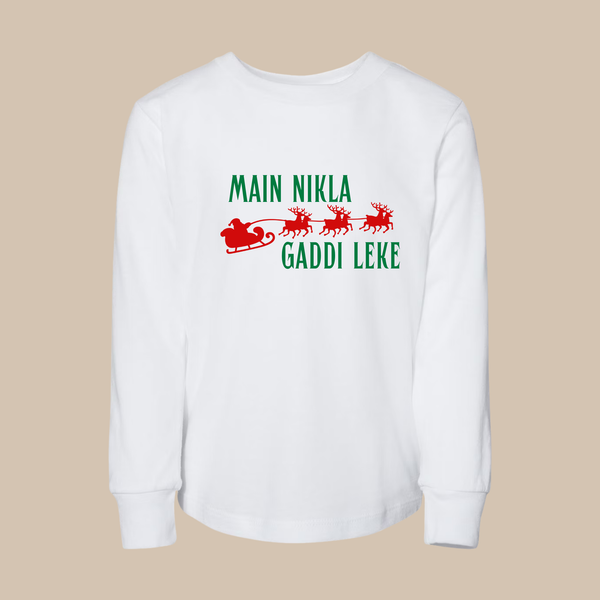 Main Nikla Gaddi Leke - Adults Christmas Apparel