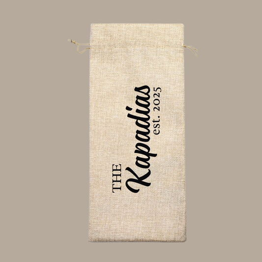Family Name Wine Tote