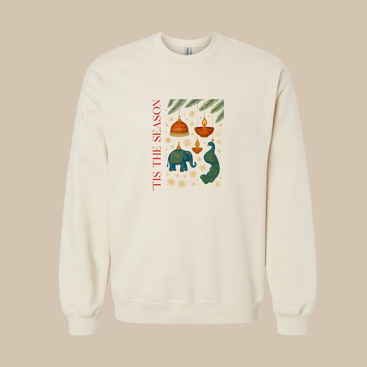 Desi Christmas Season - Adult Crewneck