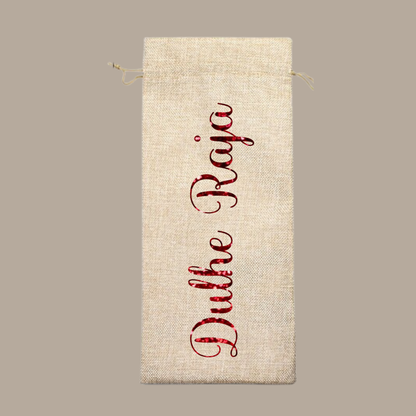 Dulhan/Dulha Wine Tote