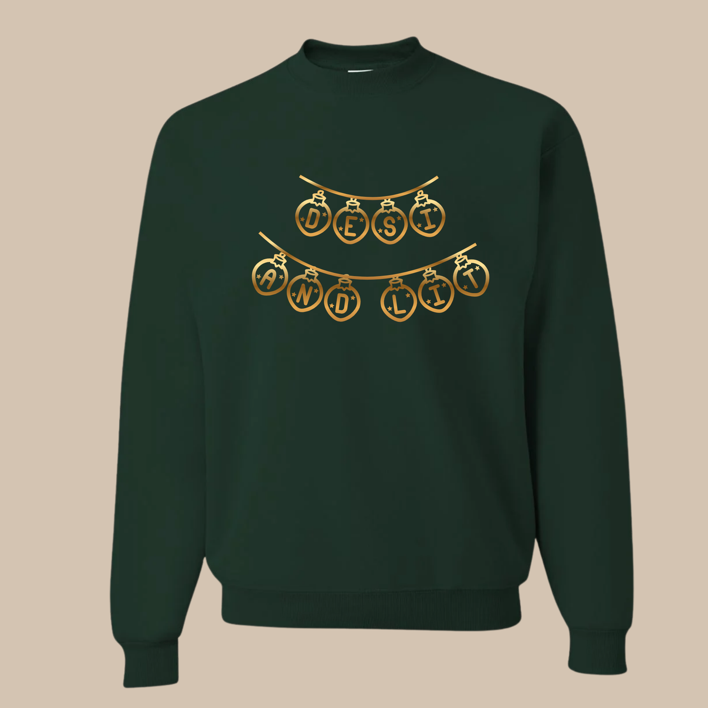 Desi And Lit - Adults Christmas Sweater